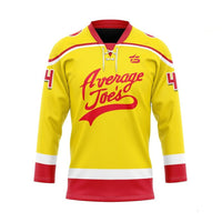 3D Average Joe’s Custom Name Number Hockey Jersey - Taxza Sports