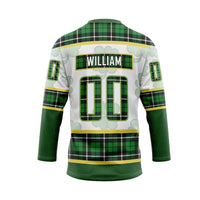 3D Boston Bruins St Patrick Day Custom Name Number Hockey Jersey - Taxza Sports