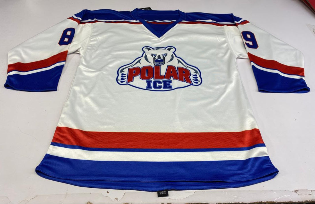 Custom reversible hockey jersey fabric and design