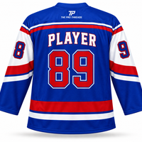 Custom reversible ice hockey jersey back