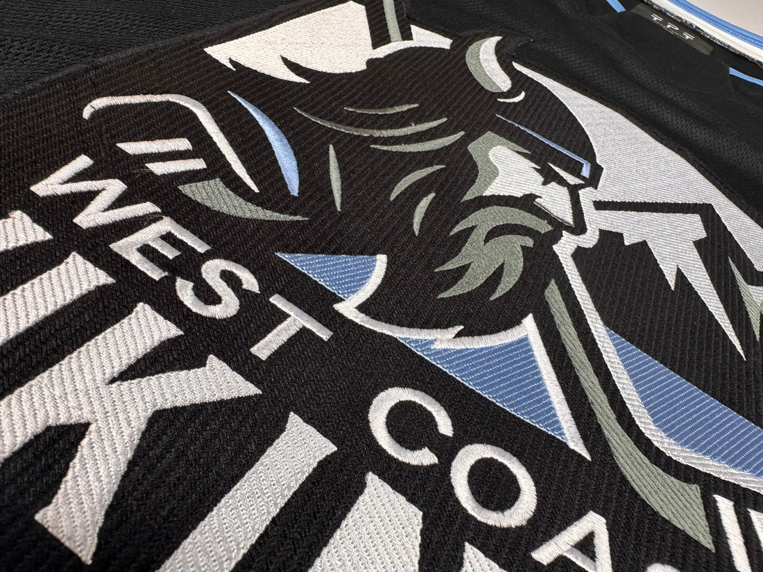 Custom team embroidered hockey jerseys for clubs and leagues