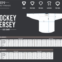 Custom Ice Hockey Jerseys – Fully Sublimated Team Uniforms