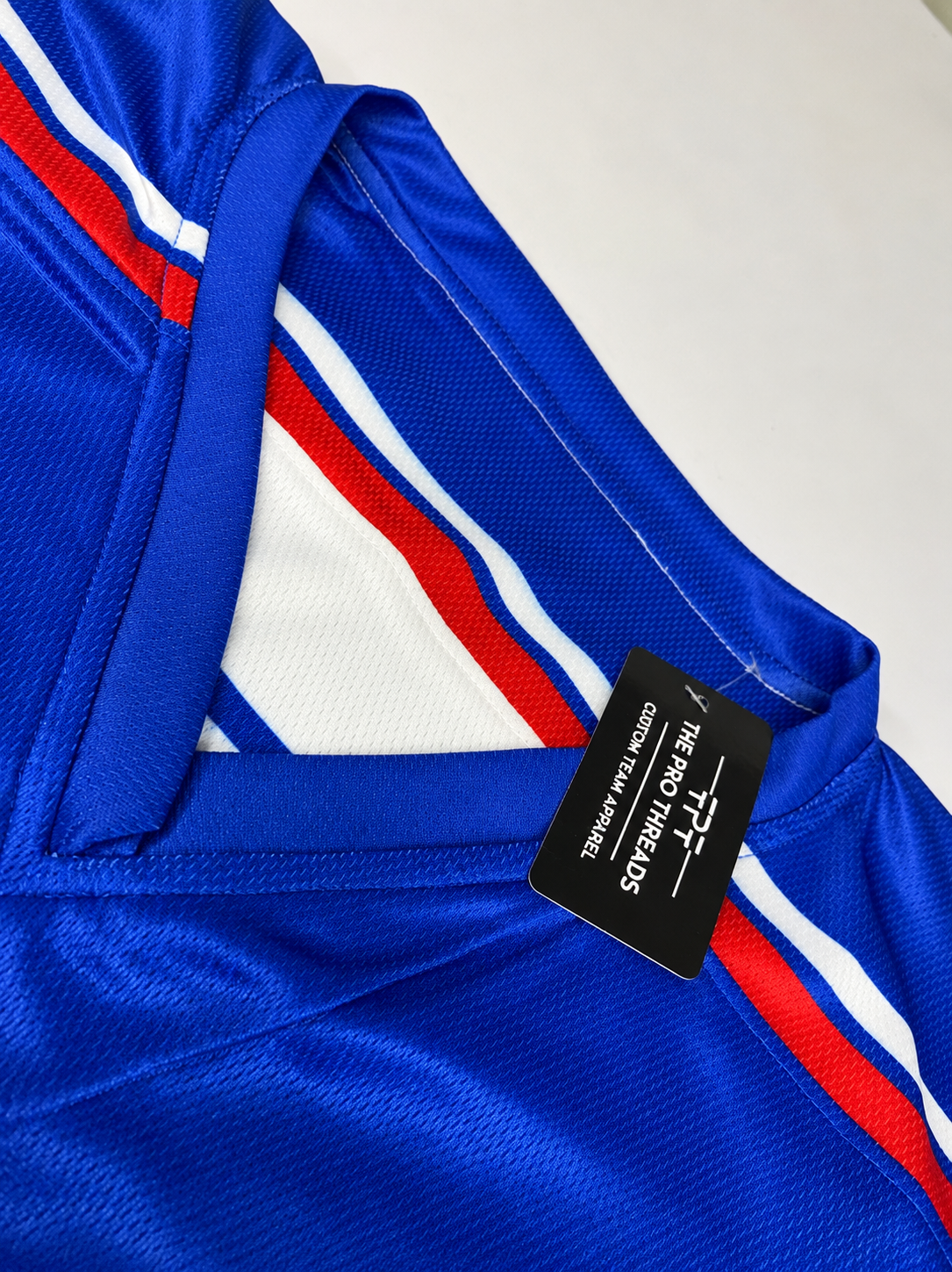 Two sided reversible hockey team jerseys